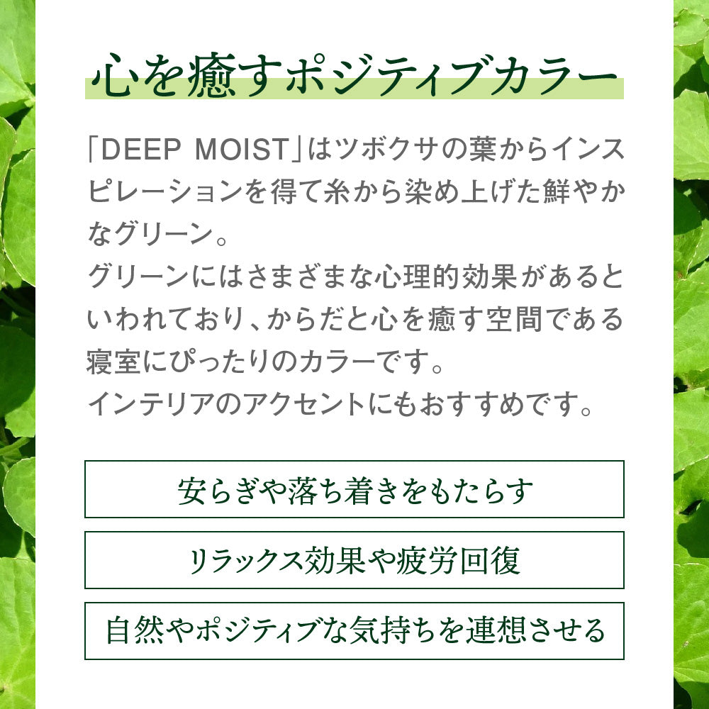 DEEP MOIST 保湿成分CICAを配合した掛け布団カバー