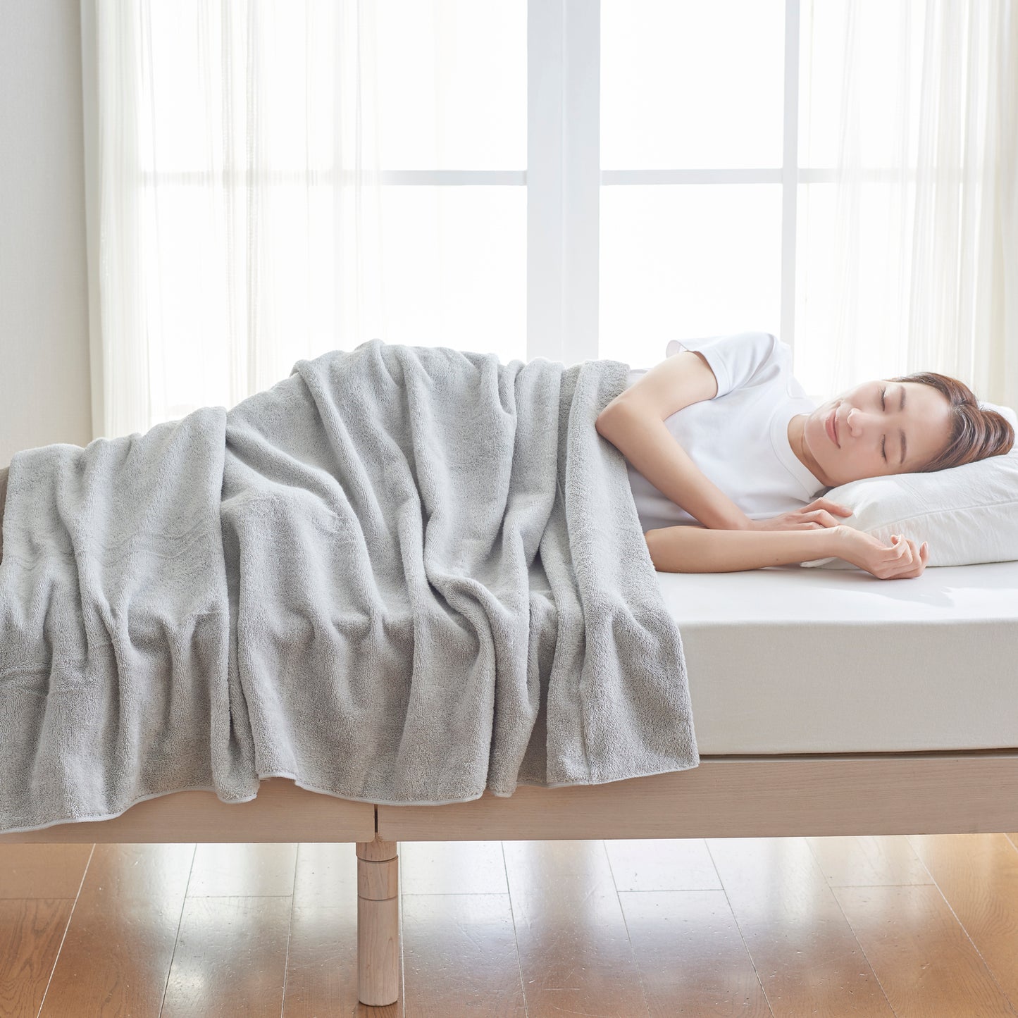 The LAST TOWEL SLEEPING タオルケット シングル 140×200