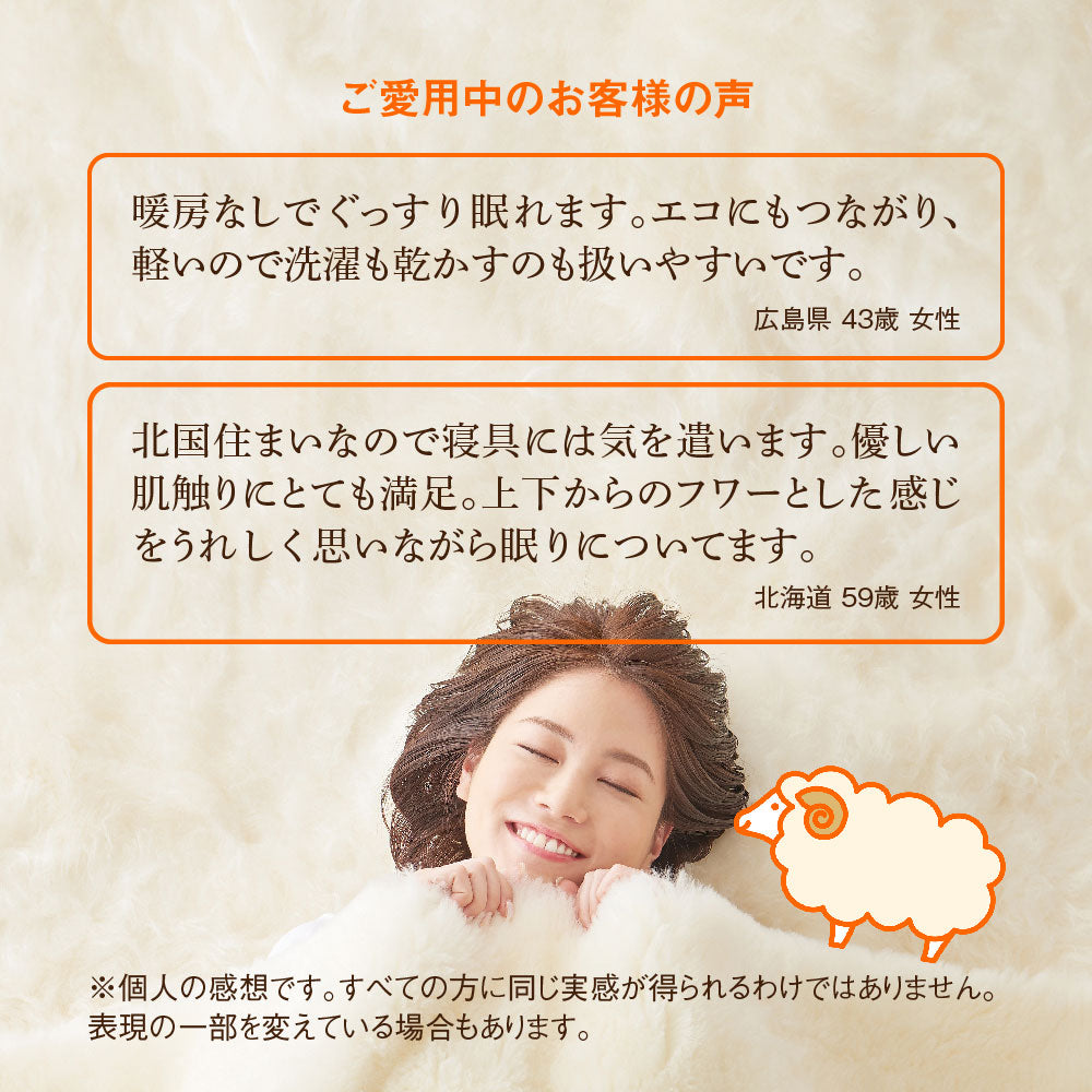 The PREMIUM Sofwool 敷き毛布