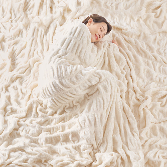 ハグウォーム,掛け毛布,綿毛布,日本製,ディーブレス