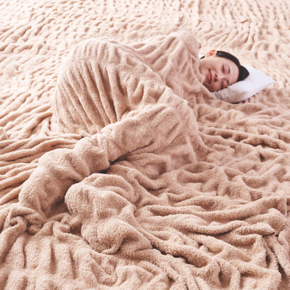 hug warm 掛け毛布