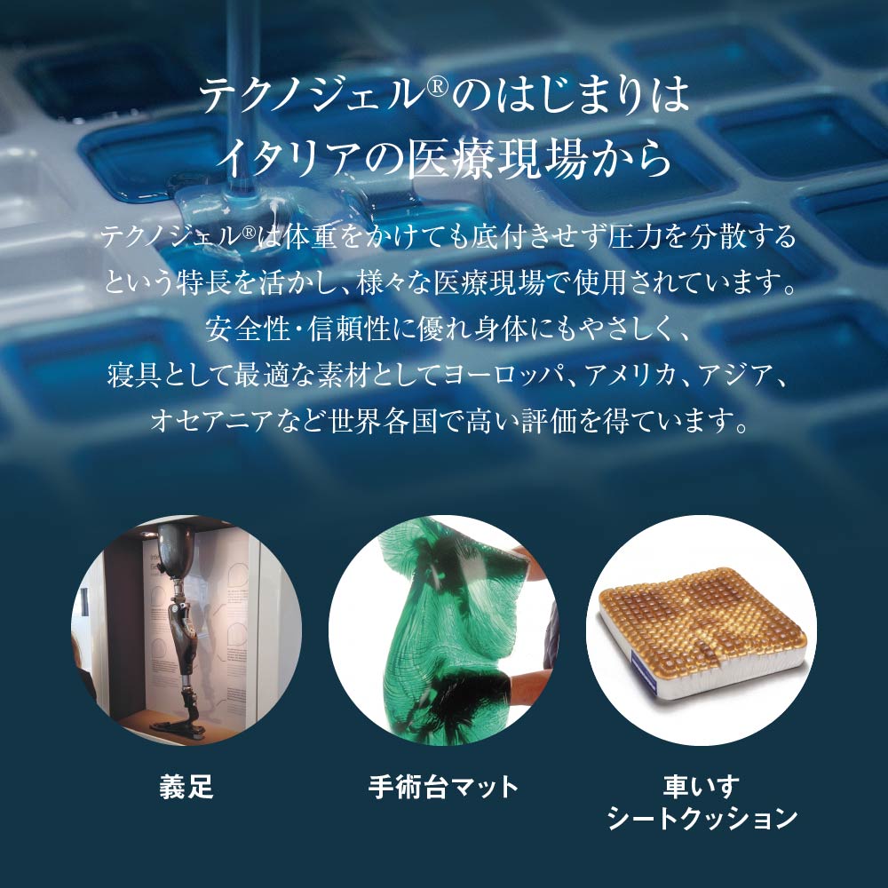 Technogel Pixel Collection Anatomic Curve Pillow テクノジェル