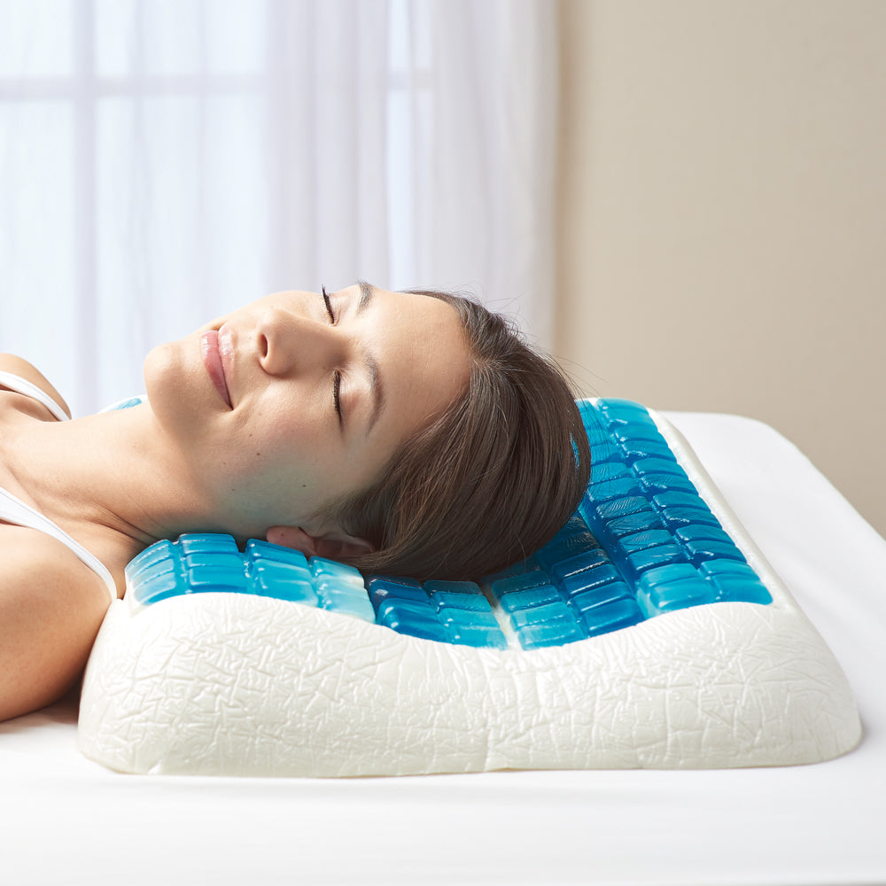 Technogel VIVE Collection Anatomic Curve Pillow – D-Breath WORLD SHOP