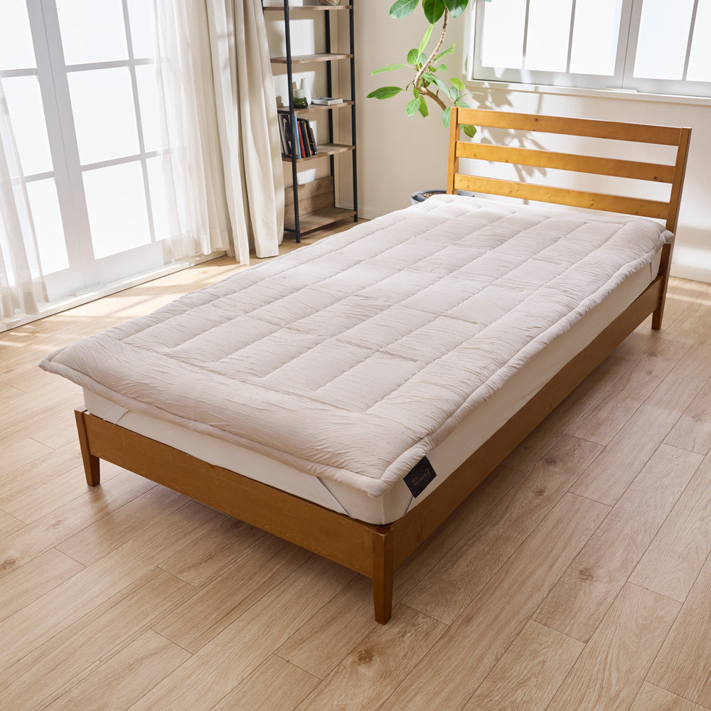 快眠博士【とろけるふとんenifea2】 敷きパッド●セミダブル　桜ピンク色 快眠博士【とろけるふとんenifea2】 敷きパッド○セミダブル 桜ピンク色